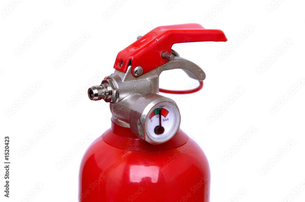 Naklejka premium fire extinguish