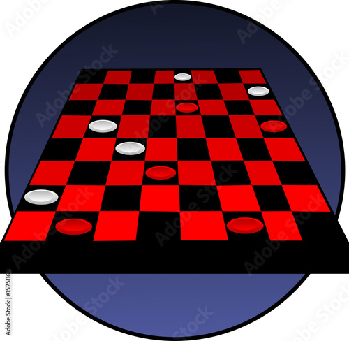 checkers board photo