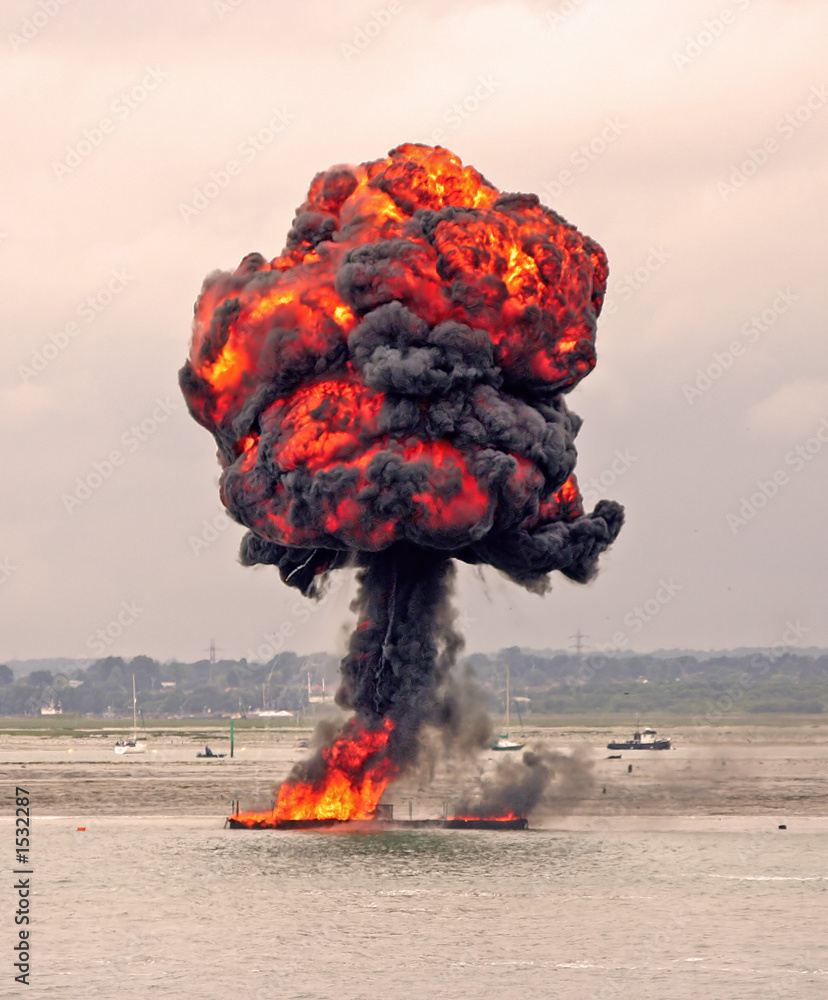 explosion Stock Photo Adobe Stock