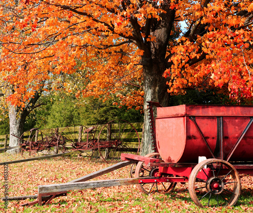 autumn farm display