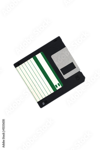 isolated floppy disk