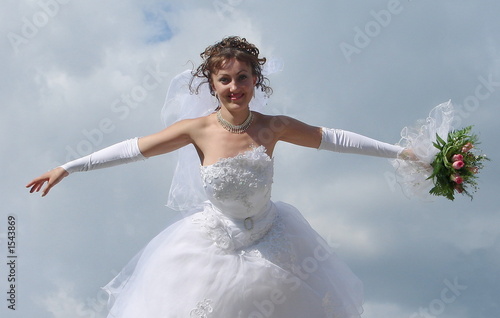 flying bride
