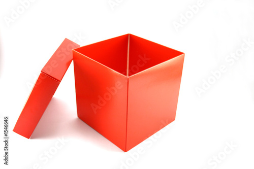 open red box