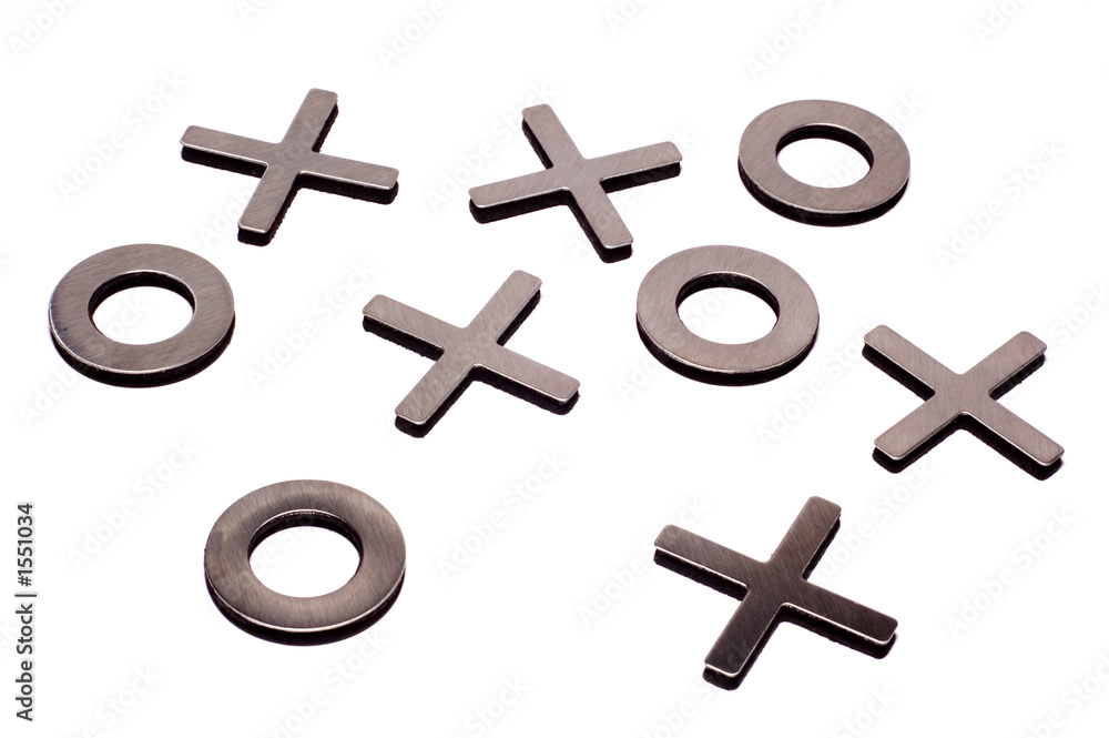 tic-tac-toe isolated on white background tic-tac-toe isolated on white background