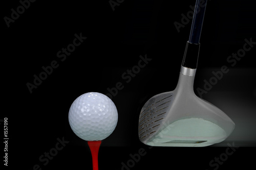 golfball before impact