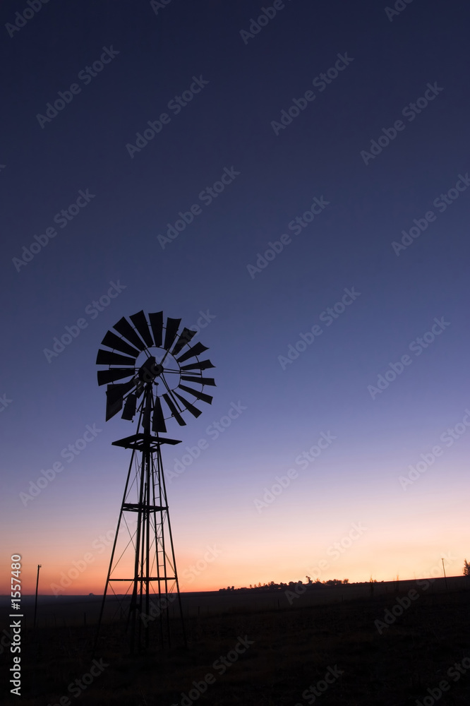 windmill silhouette