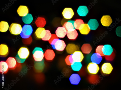 christmas lights abstract background