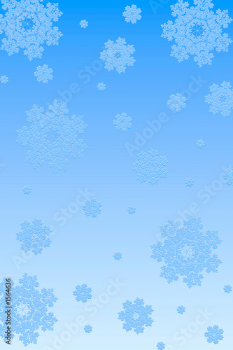 snowflakes christmas background