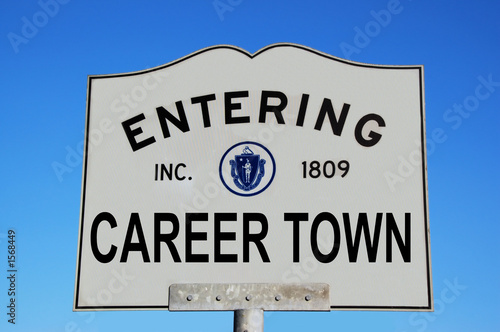 entering career town