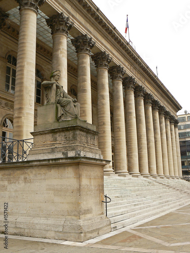Canvas Print bourse paris
