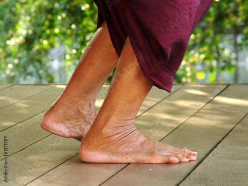 pieds d'un danseur photo