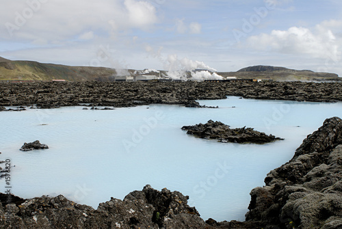 heating plant outside the blue lagoon