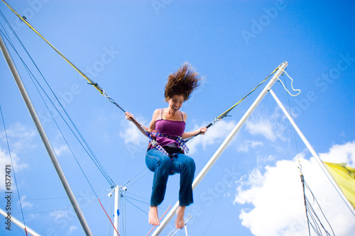 scared woman