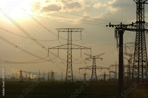 power-transmission pole photo