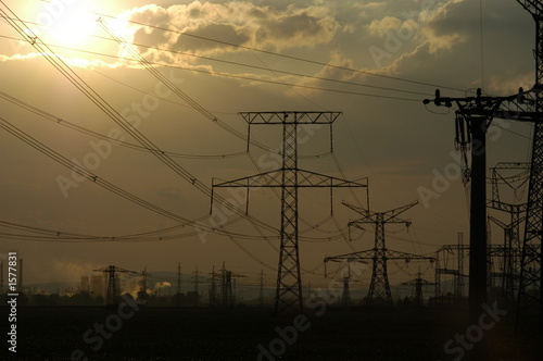 power-transmission pole photo