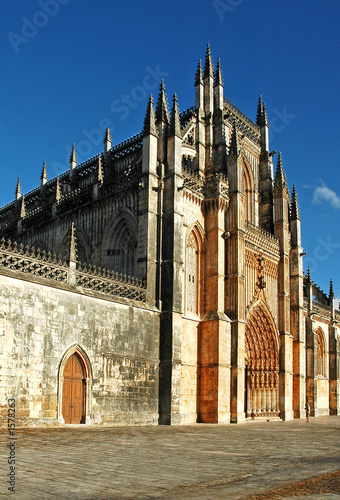 portugal, batalha: famous batalha monastery photo