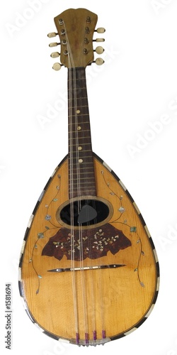 mandoline ancienne - vue de face
