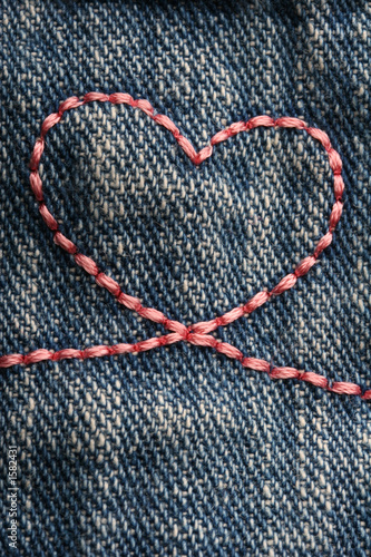 jeans heart