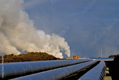 heating pipes in iceland