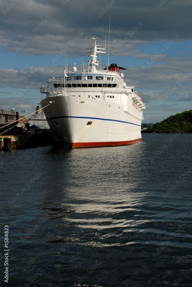 ship in harbour