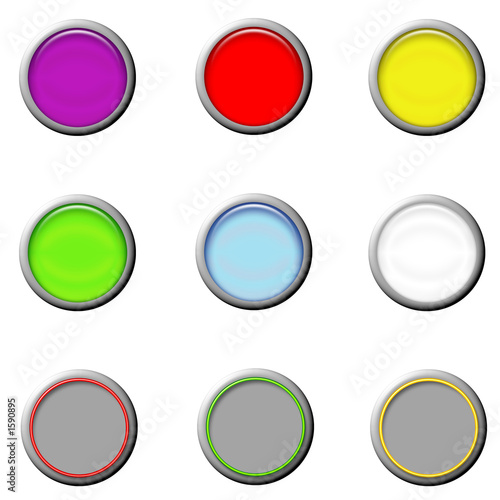 Free Download set glass buttons - GFXLoad