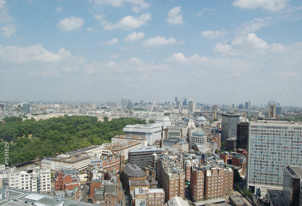 london skyline view