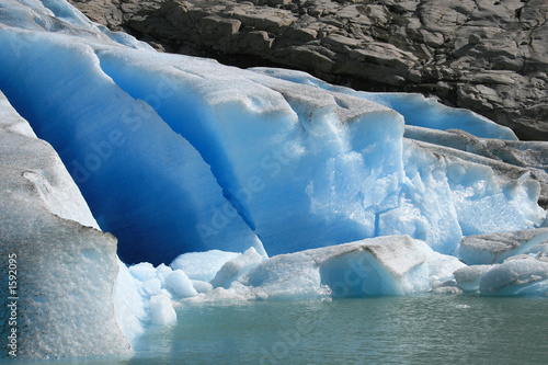 glacier in detail
