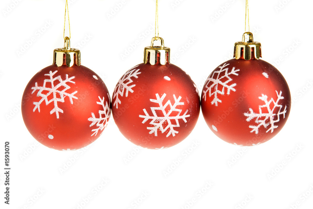 red christmas balls red christmas balls