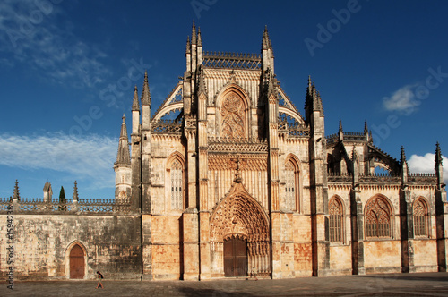 portugal, batalha: famous batalha monastery photo