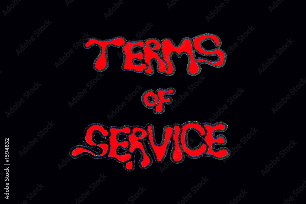 graffiti of terms of service