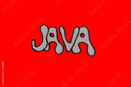 Obraz na płótnie java sign w salonie