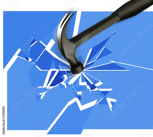 breaking glass