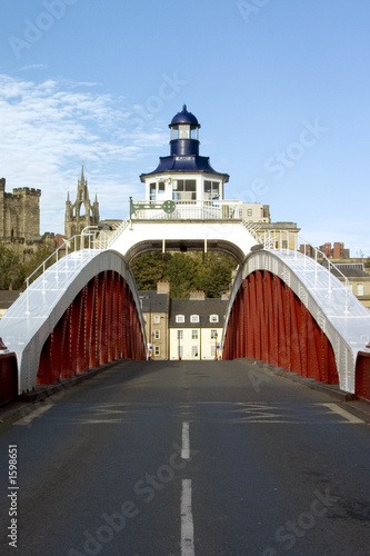 the swing bridge