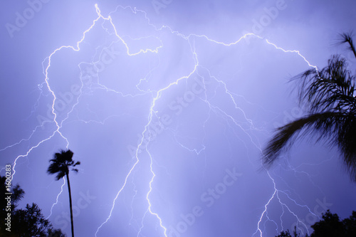 lightning thunder monsoon storm