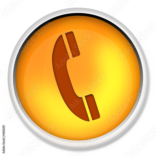 telephone icon, web button