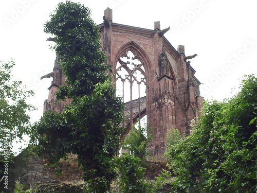 ruin of a gothic church