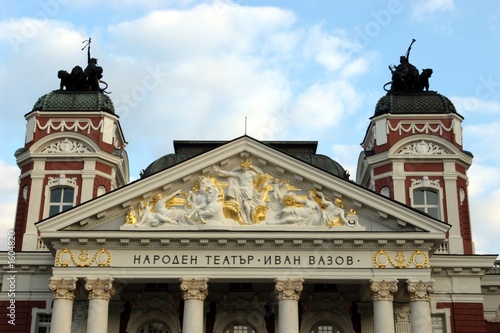 theater - golden and white
