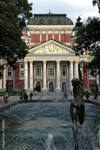 theater - golden and white