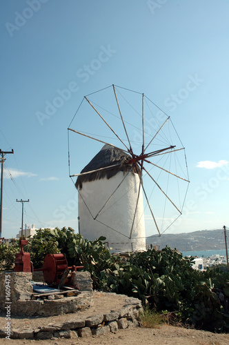 windmill on mykonos