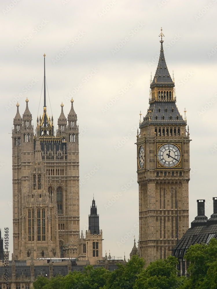 Fototapeta premium houses of parliament in london