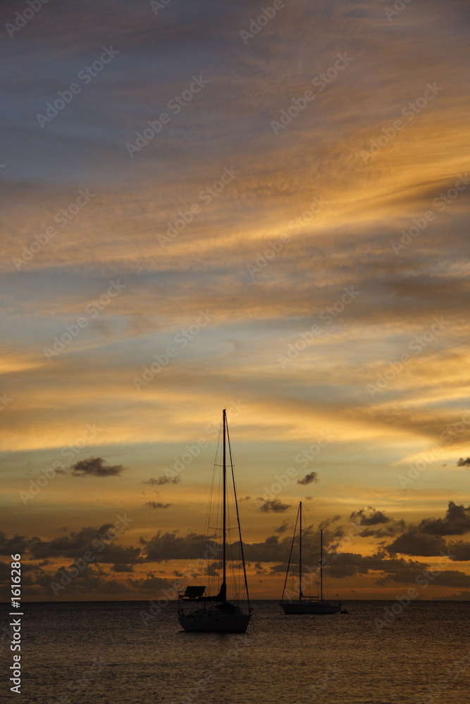 golden caribbean sunset cruise