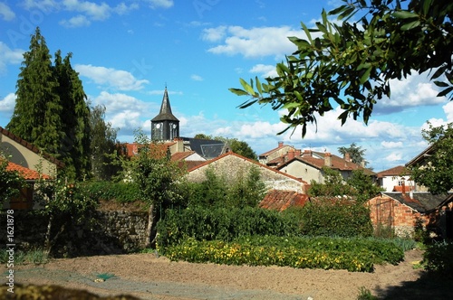 village à l'église