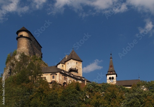 orava castle tower detail