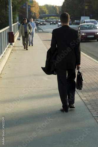 man with business bag