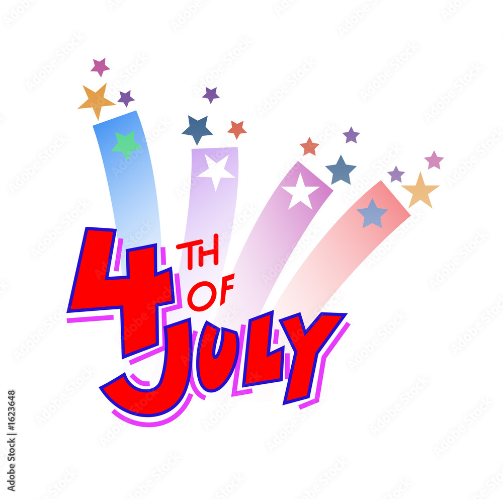 Obraz premium fourth of july