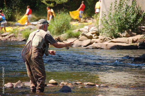 fly fisherman