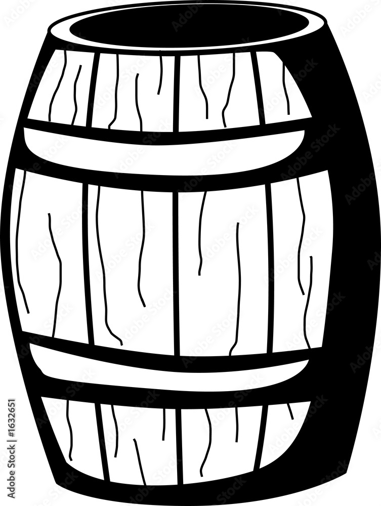 wooden barrel wooden barrel