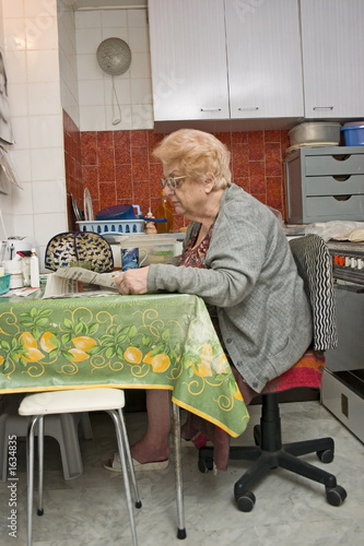 elderly woman