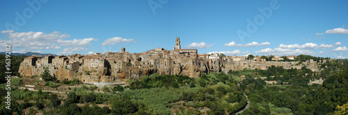 panoramique pitigliano magnifique