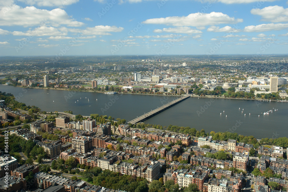 Fototapeta premium view of boston